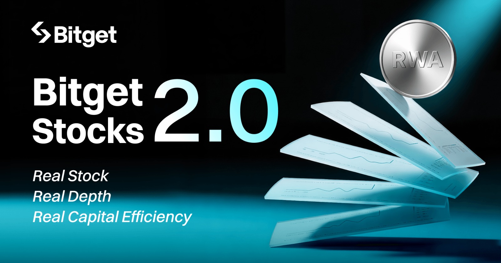 Bitget تُطلقStocks 2.0  لربط الأسهم المرمَّزة بالسيولة الفعلية للسوق الأمريكية